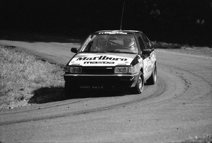 Marian Bublewicz, Ryszard Żyszkowski, Mazda 323 4WD