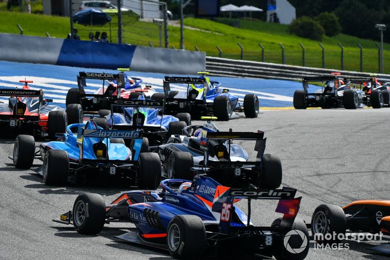 Clement Novalak, Carlin, Calan Williams, Jenzer Motorsport y Alexander Smolvar, ART Grand Prix 
