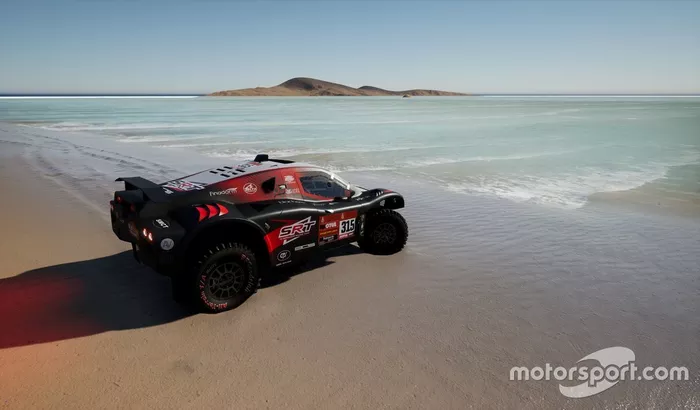 Imagen de la versión Pre-Alpha del nuevo videojuego del DAKAR