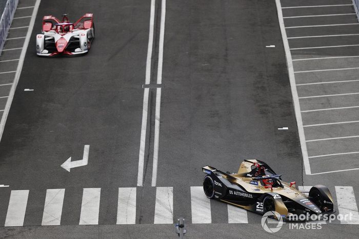 Jean-Eric Vergne, DS Techeetah, DS E-Tense FE21, Nico Muller, Dragon Penske Autosport, Penske EV-5