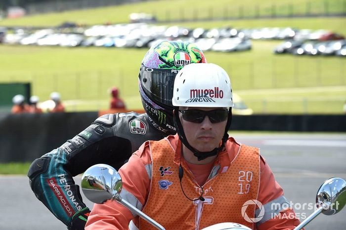 Franco Morbidelli, Petronas Yamaha SRT - 8 caídas