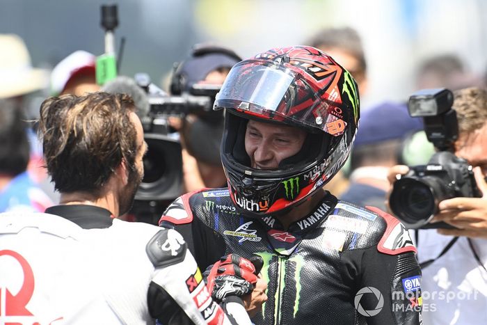 Ganador Fabio Quartararo, Yamaha Factory Racing, Johann Zarco, Pramac Racing