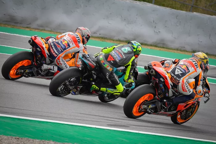 Pol Espargaró, Repsol Honda Team, Valentino Rossi, Petronas Yamaha SRT, Marc Márquez, Repsol Honda Team