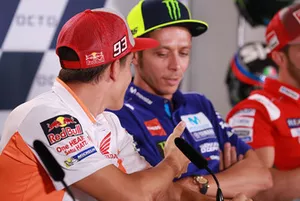 Valentino Rossi, Yamaha Factory Racing, Marc Marquez, Repsol Honda Team

