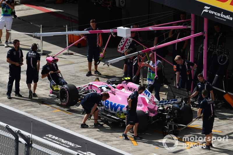 9 місце — Естебан Окон, Force India. Умовний бал — 13,08