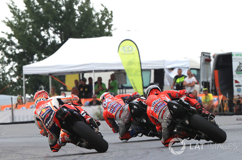 Андреа Довіціозо, Ducati Team, Марк Маркес, Repsol Honda Team, Хорхе Лоренсо, Ducati Team