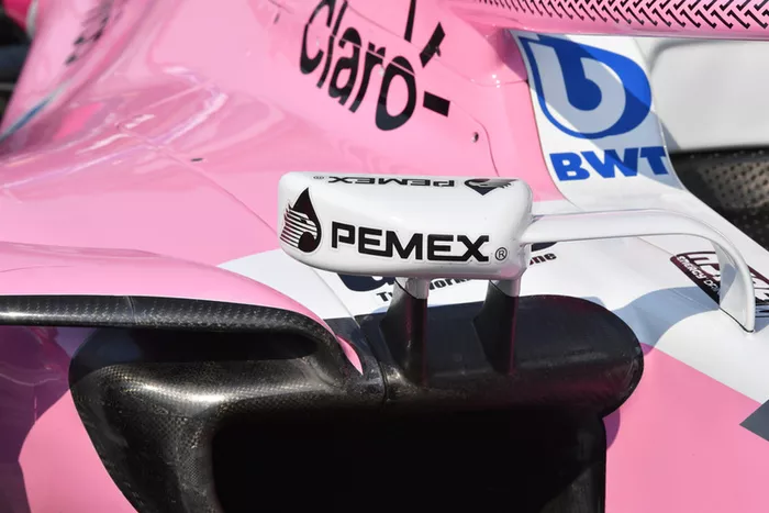 Espejo del Racing Point Force India VJM11