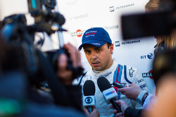 Felipe Massa, Williams with the media