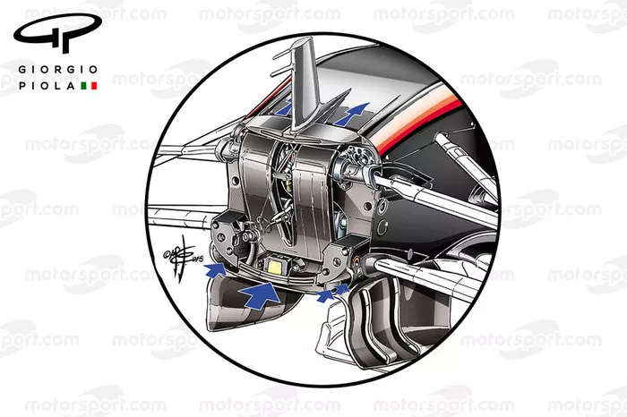 McLaren S duct