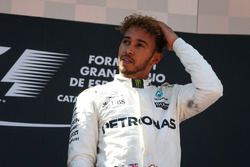 Podium: Ganador, Lewis Hamilton, Mercedes AMG F1