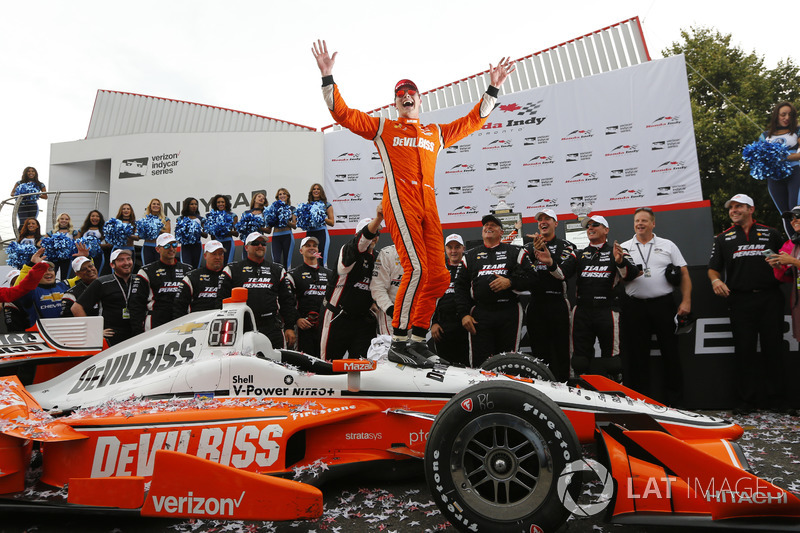 3. Yarış galibi Josef Newgarden, Team Penske Chevrolet