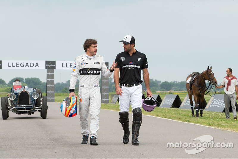 Fernando Alonso und Facundo Pieres