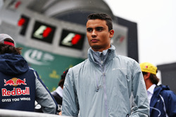 Pascal Wehrlein, Manor Racing lors de la parade des pilotes