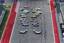 Arrancada #1 Porsche Team Porsche 919 Hybrid: Neel Jani, Andre Lotterer, Nick Tandy