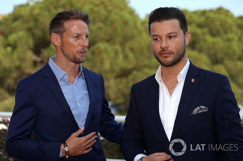 Jenson Button, McLaren and Parham Ramezani, Jeweller