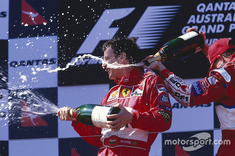 1999: 1. Eddie Irvine, 2. Heinz-Harald Frentzen, 3. Ralf Schumacher