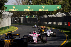 Ніко Хюлькенберг, Renault Sport F1 Team RS17, Естебан Окон, Force India VJM10, Ленс Стролл, Williams