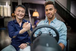 Lewis Hamilton, Mercedes AMG F1, Kazunori Yamauchi