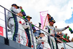 odium: Race winner #25 Audi Sport Team Sainteloc Racing Audi R8 LMS: Markus Winkelhock, Christopher