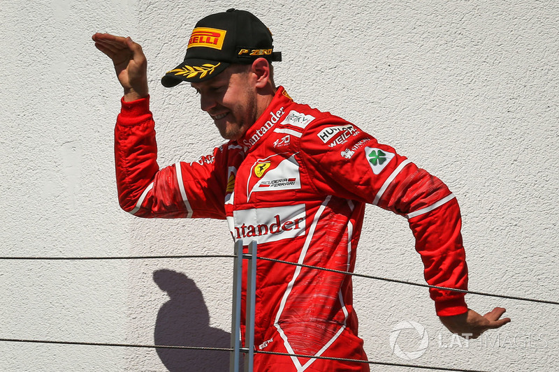 1. Sebastian Vettel, Ferrari