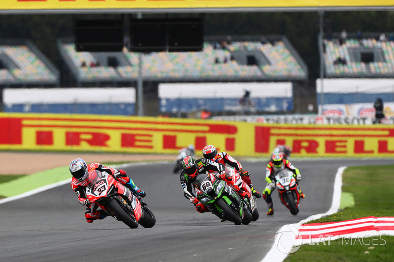 Marco Melandri, Ducati Team, Tom Sykes, Kawasaki Racing