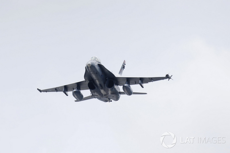 A McDonnell Douglas (Boeing) F/A-18D Hornet of the Royal Malaysian Air Force