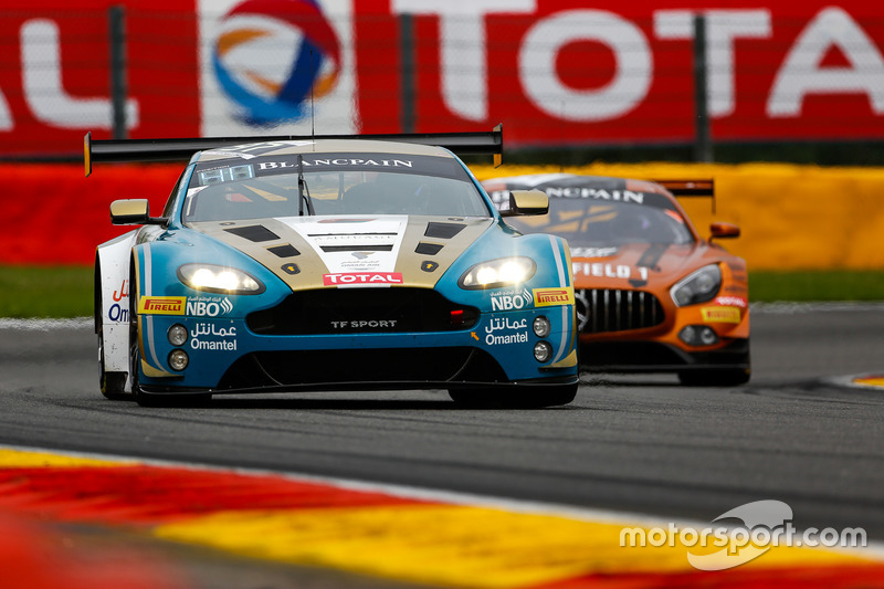 #97 Oman Racing Team with TF Sport Aston Martin V12 GT3: Ahmad Al Harthy, Salih Yoluc, Euan Hankey, 