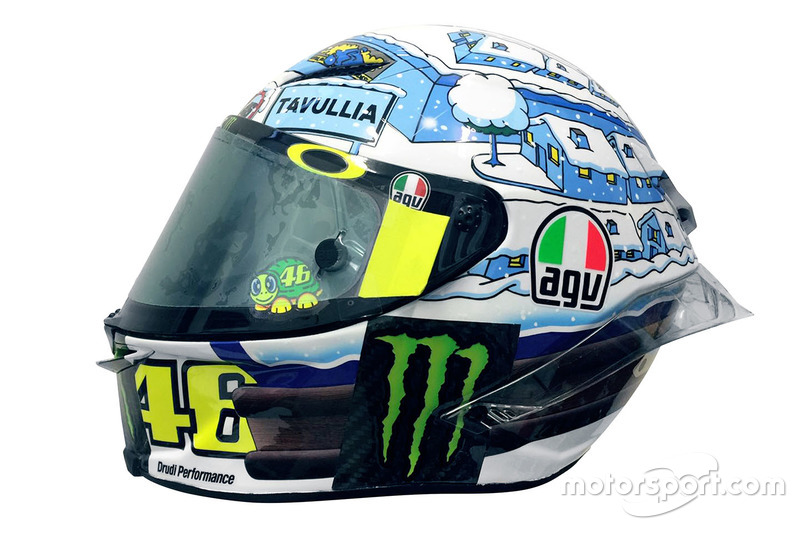 Casco de Valentino Rossi, Yamaha Factory Racing