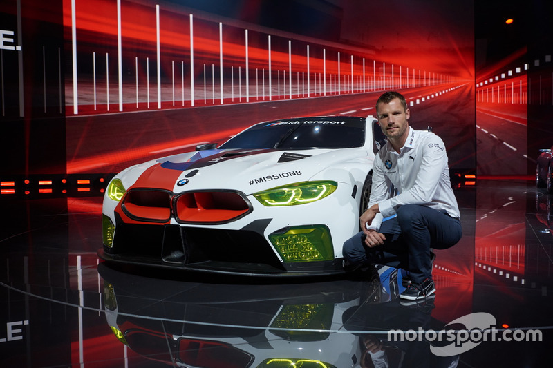 Martin Tomczyk with BMW M8 GTE