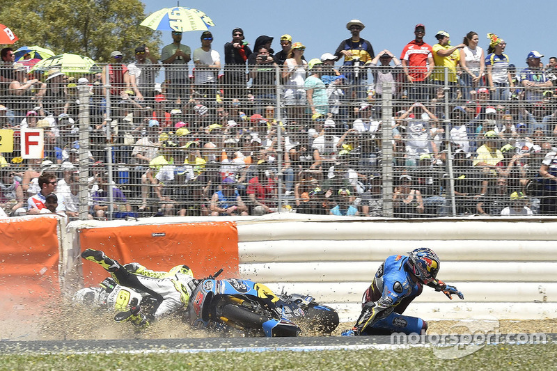 Jack Miller en Alvaro Bautista, Spanje (Jerez)