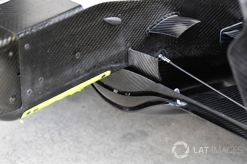 Mercedes AMG F1 F1 W08 achterkant detail