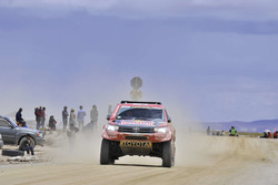 #302 Toyota Gazoo Racing, Toyota: Giniel de Villiers, Dirk von Zitzewitz
