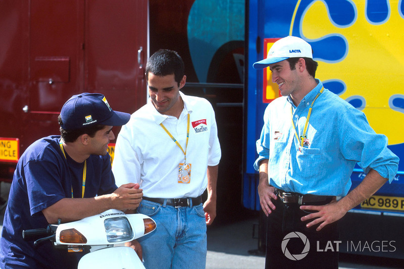 Max Wilson, Juan Pablo Montoya, Ricardo Zonta