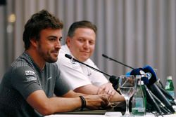 Zak Brown Director Ejecutivo de McLaren Technology Group, anuncia un acuerdo con Fernando Alonso par