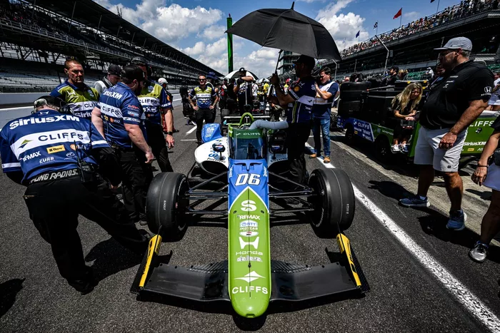 Helio Castroneves, Meyer Shank Racing con Curb Agajanian Honda