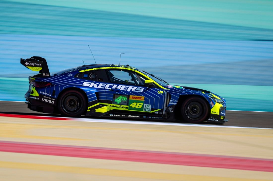 #46 Team WRT BMW M4 LMGT3: Ahmad Al Harthy, Valentino Rossi, Kelvin Van Der Linde