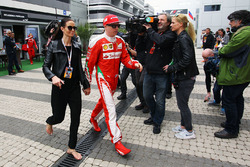 Kimi Räikkönen mit Ehefrau Minttu Virtanen