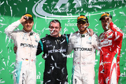 Podium: 1. Lewis Hamilton, Mercedes AMG F1; 2. Nico Rosberg, Mercedes AMG F1; 3. Sebastian Vettel, F