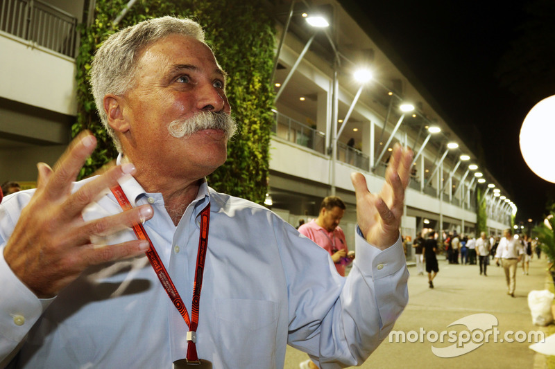 Chase Carey, Presidente Grupo Fórmula uno