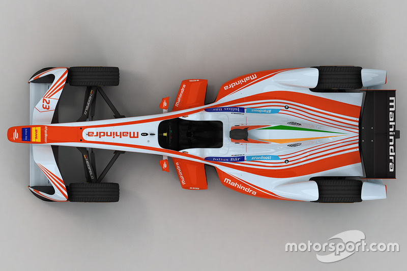 Mahindra Racing renk düzeni