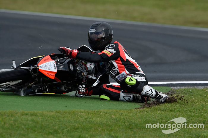 Matt Barton, Suus Honda crash