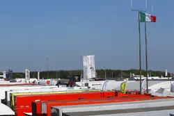 Atmosphere in the paddock