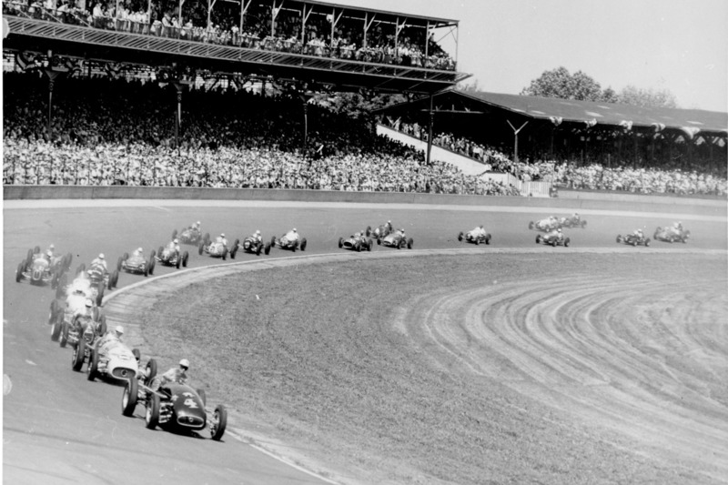 1952: Action beim Start