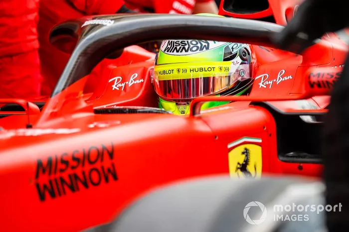 Mick Schumacher, Ferrari SF90