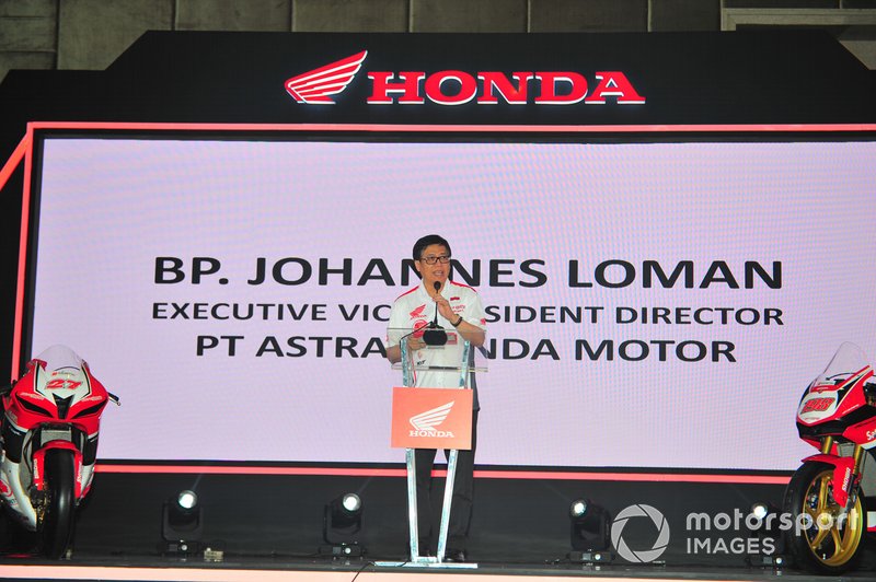 Johannes Loman, Executive Vice President Director PT Astra Honda Motor