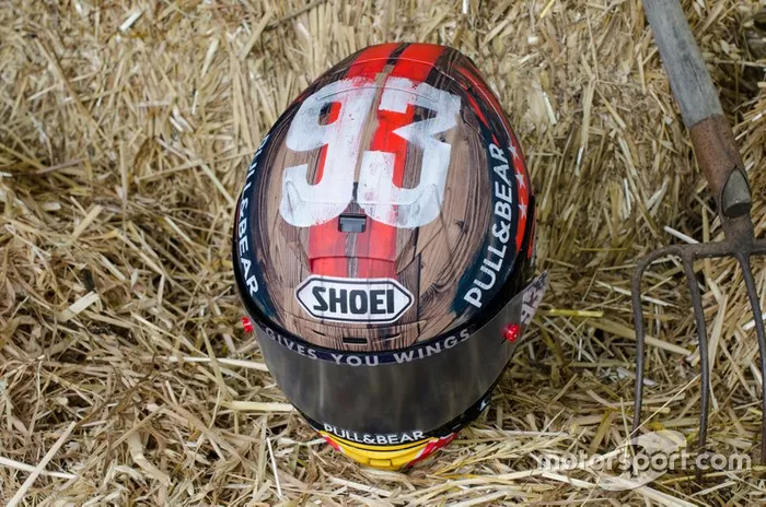 Le casque de Marc Márquez