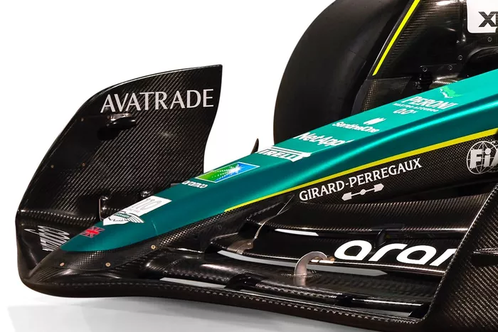 Aston Martin AMR23 detalle