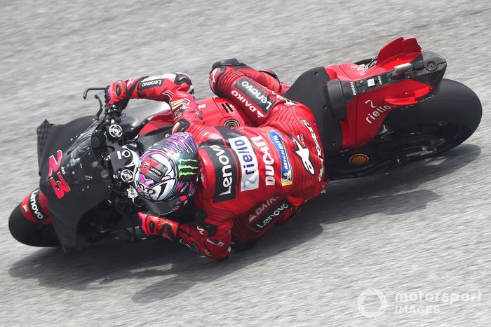 Enea Bastianini, Ducati Team, salida de pista