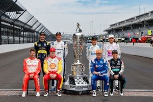 Past Indy 500 winners: Will Power, Team Penske, Josef Newgarden, Team Penske, Scott Dixon, Chip Ganassi Racing, Takuma Sato, Rahal Letterman Lanigan Racing, Alexander Rossi, Ed Carpenter Racing, Ryan Hunter-Reay, Dreyer & Reinbold Racing, Helio Castroneve