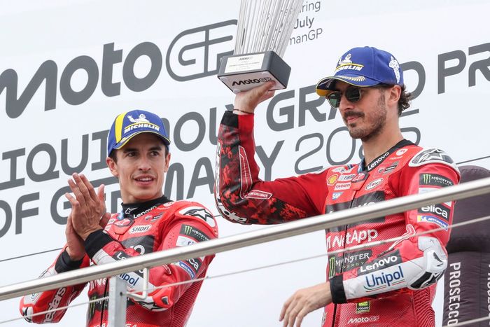 Francesco Bagnaia, Ducati Team, Marc Marquez, Ducati Team